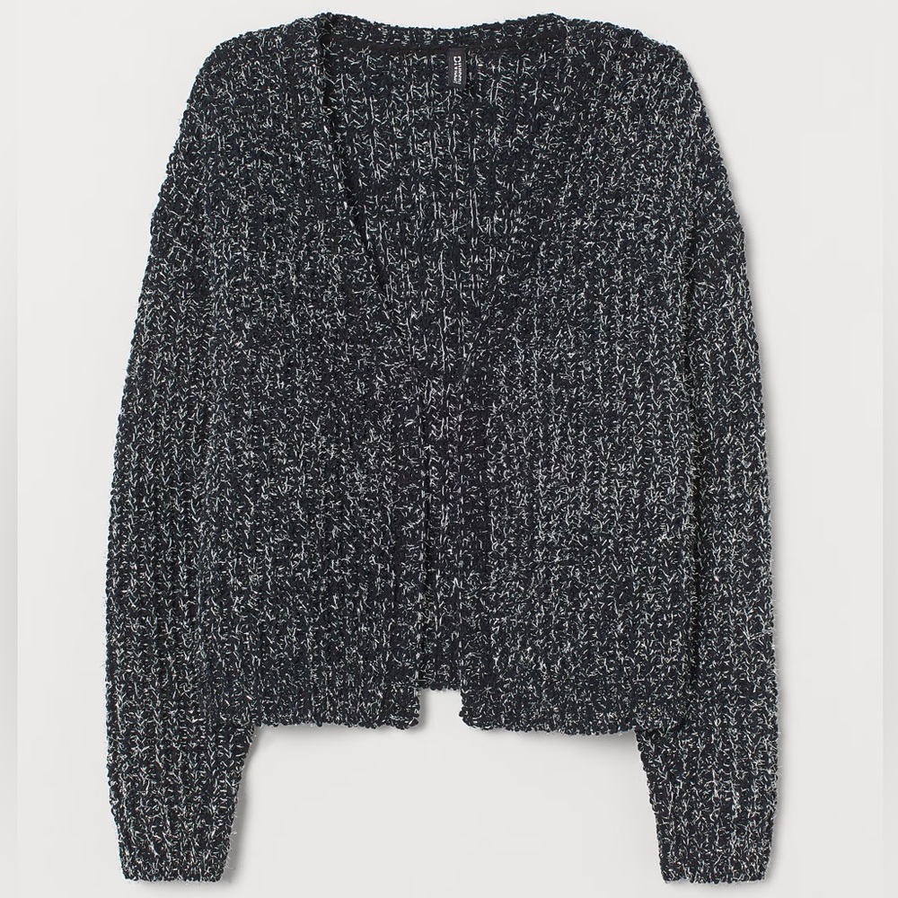 H&M Glittery Cardigan